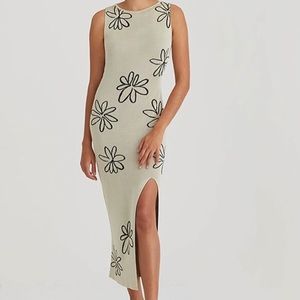 New Paloma wool backless midi dress
